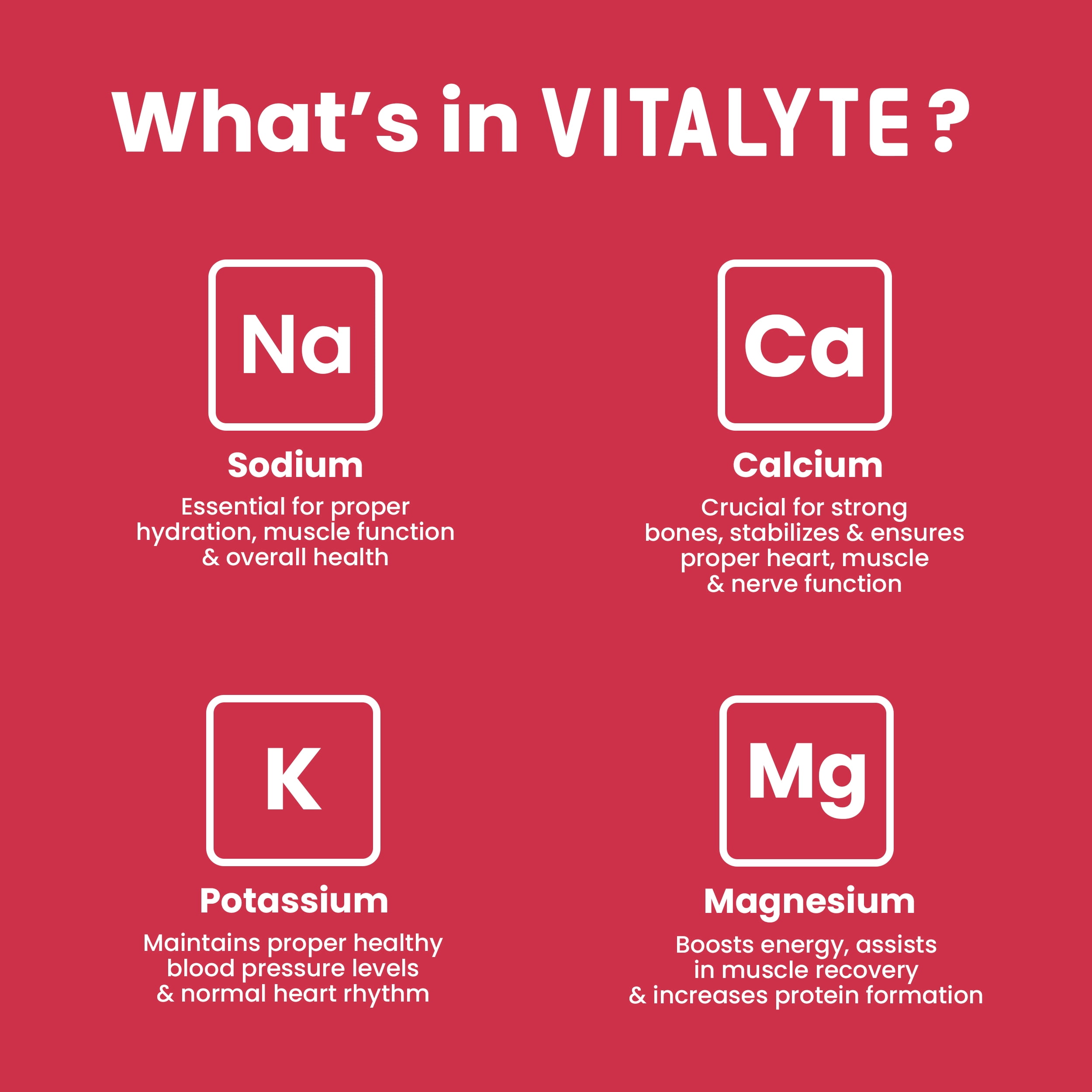Vitalyte Fruit Punch Electrolyte Powder Packets Mix, Isotonic Hydration, 25 Single Serving Stick Packet