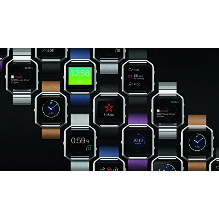【今だけ特価10800】 fitbit blaze美品 スマートウォッチ Fitbit Blaze Smart Fitness Watch with GPS and Bluetooth
