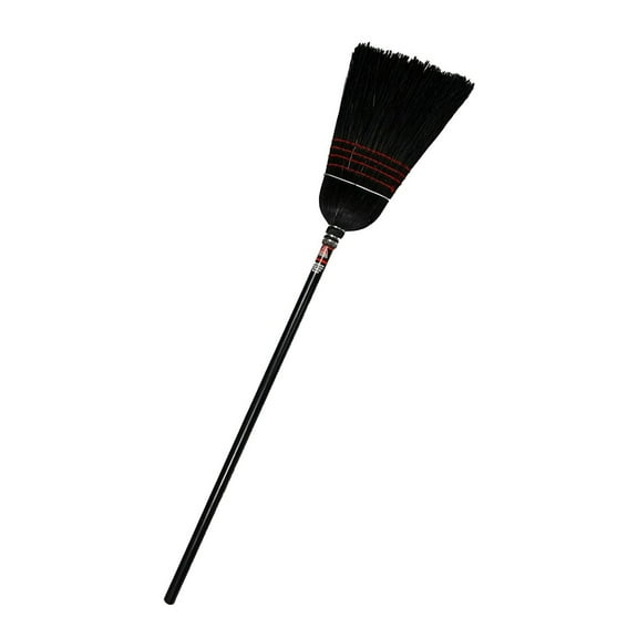 HAMBURG/NEXSTEP COMM PROD Warehouse Corn and Rattan 14-Inch Broom (Black)