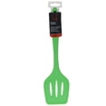 thumbnail image 2 of Chef Craft 12" Premium Heat Resistant Silicone Slotted Turner Spatula - Green, 2 of 2