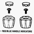 thumbnail image 3 of Delta Clear Knob Handle Set RP23498, 3 of 3