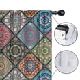 thumbnail image 4 of Blackout Kids Curtains,Multicolor Ethnic Mandala Pattern Childrens Insulated Curtains Set Of 2,Bedroom Essentials,Toddler Room Decor 42x84in(106x213cm), 4 of 5