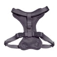 thumbnail image 3 of Vibrant Life Polyester Mesh Adjustable and Reflective Dog Walking Harness, Gray, XL, 3 of 8