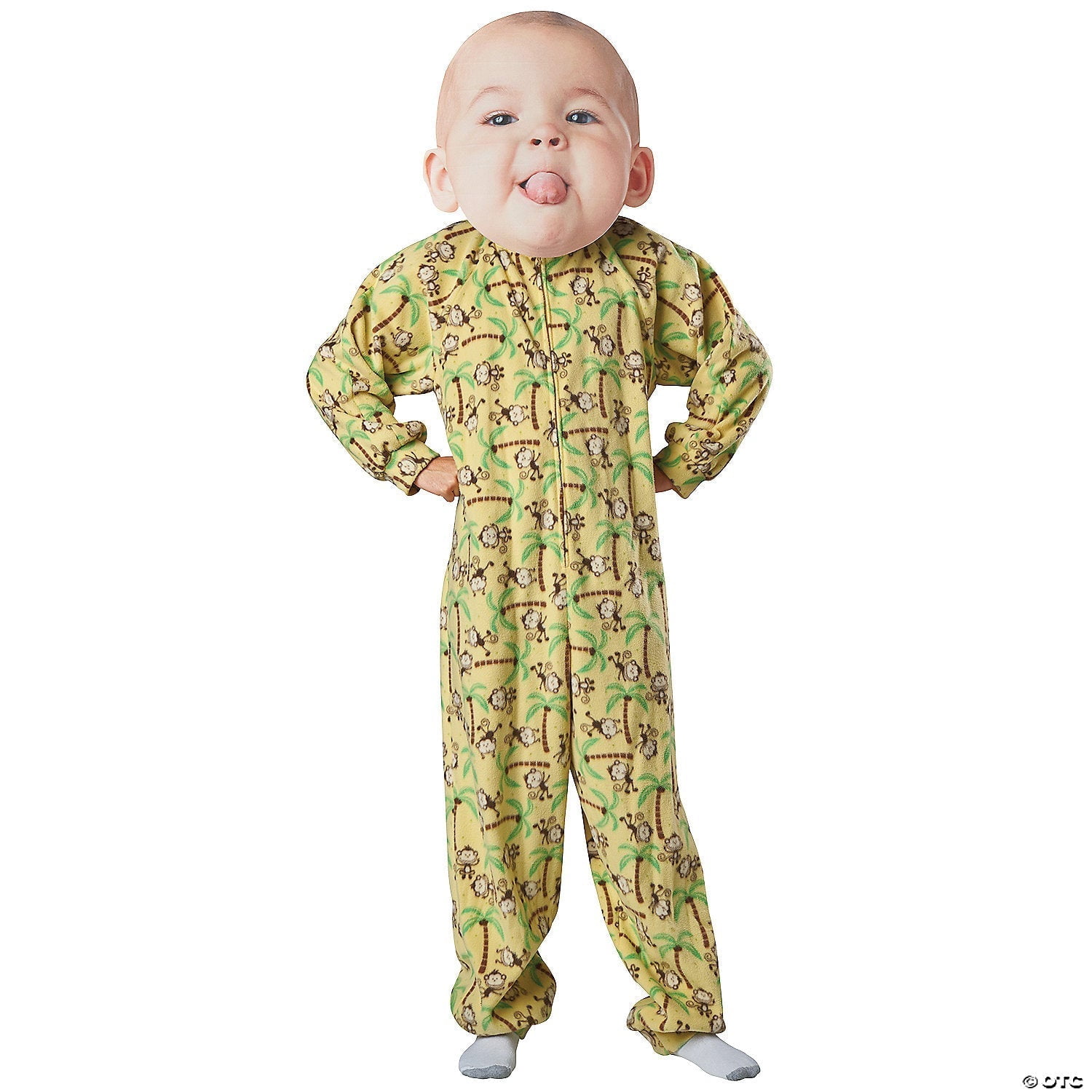 Seasons USA Silly Baby Face Costume for Boys with Fun Design for Toddlers, Kids 2T