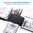 thumbnail image 2 of CNKOO 500MB/s USB 3.0 to IDE/SATA Converter External Hard Disk Drive Adapter, 2 of 7