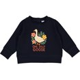 thumbnail image 2 of Inktastic One Silly Goose Cute Animal Design Baby Sweatshirt, 2 of 4