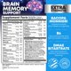 thumbnail image 2 of Brain Supplements Nature's Nutrition Memory Focus 180 cápsulas, 2 of 9