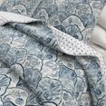 thumbnail image 2 of Coastal Quilt Set - Lightweight, Soft, All-Season - 2-Piece Reversible Bedding Set (Twin / Twin XL, Harborview), 2 of 6