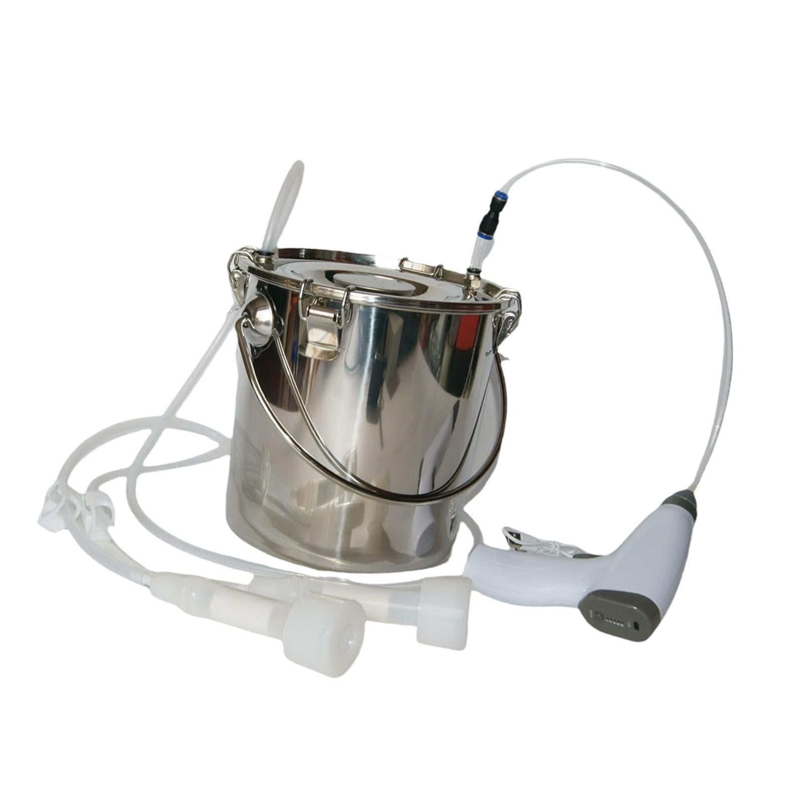 MAGIDEAL 5L Milking Machine Electric Milker Efficient Lightweight Pulsation Vacuum