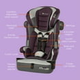 thumbnail image 4 of Baby Trend Hybrid SI 3-in-1 Booster Car Seat with Side Impact Protection - Dash Plum, 4 of 12