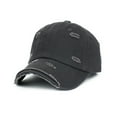 thumbnail image 1 of ylioge Denim Baseball Cap for Men & Women Ripped Adjustable Golf Snapback Hats Unisex Couples Casual Solid Sun-Protection Trucker Hat, 1 of 3