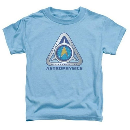 

Trevco Star Trek-Astrophysics - Short Sleeve Toddler Tee - Carolina Blue- Medium 3T