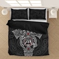 thumbnail image 3 of Viking Bed Set, Fenrir Skoll And Hati Tattoo Duvet Cover Rlt12, 3 of 3