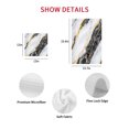 thumbnail image 7 of Marble Black Kitchen Dish Towels for Drying Dishes Set of 2, Gold Foil Ceramic Style Cracks Scratches Waffle Weave Microfiber Hand Tea Bathroom Towels Quick Dry & Absorbent Towel 12x12, 7 of 7