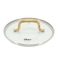 thumbnail image 4 of Oster Abbottsford 2.5 Quart Nonstick Aluminum Saucepan with Glass Lid in Black, 4 of 7