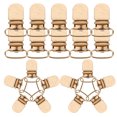 thumbnail image 4 of ITSELFER 20pcs Sock Buckles Non-slip Garter Strap Buckle Adjustable Sock Clamp for Men Women, 4 of 5