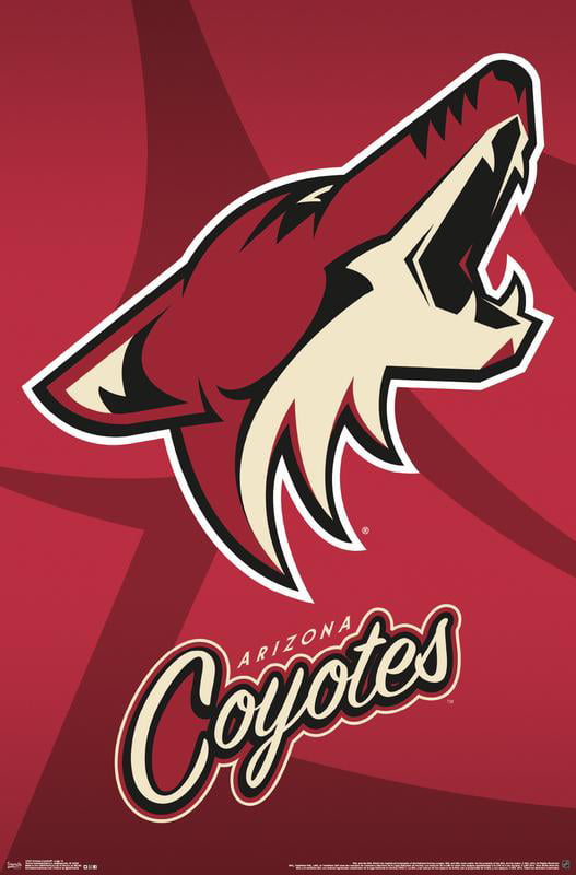 12" x 3" NHL® Hockey Phoenix Coyotes Bumper Sticker SUPPORT YOUR TEAM 