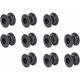 thumbnail image 3 of 10 Pairs Plastic Foosball Machine Bearings with Steel Ball 34mm, 3 of 5