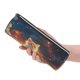 thumbnail image 5 of Easygdp Starry Sky Constellation Cat para Estuche de Lápices Cilíndrico de Cuero con Cremallera, Organizador de Lápices de Cuero para Escuela, Oficina y Viajes, 5 of 6