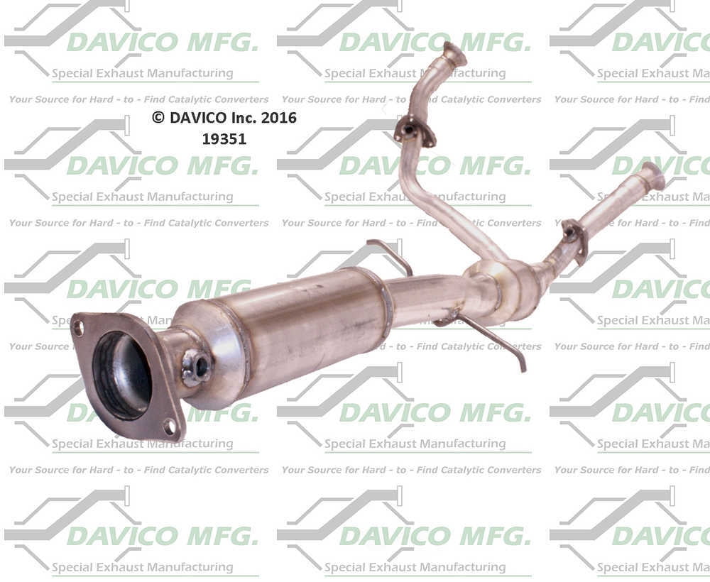 Davico Mfg 19351 Direct-Fit Catalytic Converter
