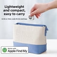 thumbnail image 6 of Air Tracker Tags-4 Pack (iOS Only),Bluetooth Tracker Compatible for Apple Find My, Replaceable Battery Key Finder and Item Locator Smart Tag for Keys,Bag,Luggage and More,4Pack,White, 6 of 9