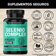 thumbnail image 2 of Selenio | Seleniometionina 240mcg Con Vitamina E, Moringa Y Raíz De Cúrcuma Capsulas (curcuminoides) | 100% Vegano Beyond Vitamins | Curcumina Sin Sabor | Vitaminas Mujer / Hombre - 180 Cápsulas, 2 of 6