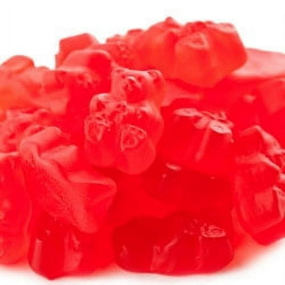 SweetGourmet Wild Cherry Gummi Bears | Cherry Flavor Bulk Red Gummy Candy | 3 pounds