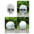 thumbnail image 4 of Sculpture de Fleurs Tête Humaine Statue Squelette Décoration de Collection Design Maison Ensemble d'Ornement et d'Me Sculpture Flocon de Neige de Noël Décorations de Noël Ensembles Ornement de Noël, 4 of 4