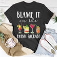 thumbnail image 5 of Cruise Blame It On The Drink Package TShirt, 5 of 6