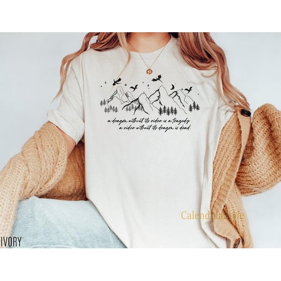 Fourth Wing Comfort Colors T-Shirt, Basgiath War College T-shirt, Violet Sorrengail, Xaden Riorson, Gifts For Readers, Fantasy Book Dragon