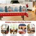 thumbnail image 2 of Christmas Tablecloth 60x84 Inch for Rectangle Tables with Deer, Christmas Decor for Table, Washable Water Resistant Xmas Table Cloth Cover, Reversible Use Chrismtas Party Decorations for Kitchen Home, 2 of 6