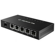 Ubiquiti Networks - ER-X-SFP - Ubiquiti Advanced Gigabit Ethernet Router - 5 Ports - PoE Ports - 1 Slots - Gigabit