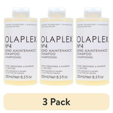(3 pack) Olaplex No. 4 Bond Maintenance Shampoo, 8.5 oz