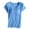 Blue, variant on Women's Sleepwear Short Sleeve T-Shirt Pajamas with Built-In Bra Cup Comfortable Nightwear Soft Vest Top Sleepshirts for Women Nightgown Comfy Sleepwear