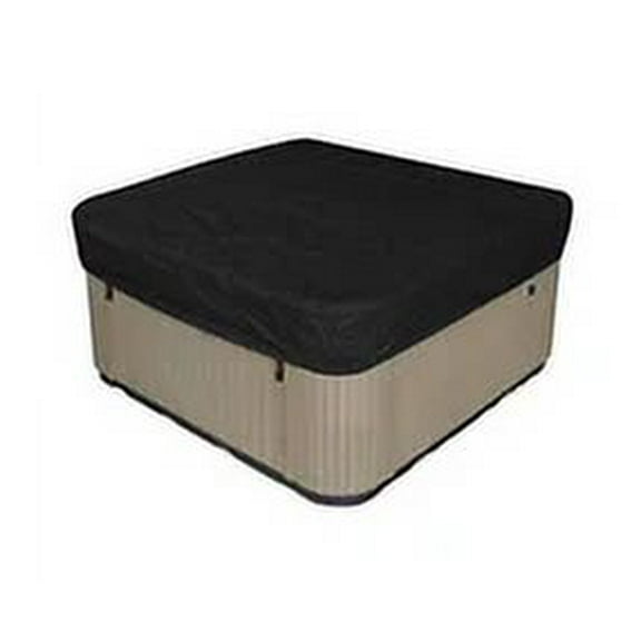 Waterproof Polyester Square Hot Tub Cover Outdoor Spa Covers Square Hot Tub Cover1 Pieceblack