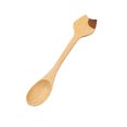 thumbnail image 2 of enjoywould Wooden Spoon Animal Kids Cat Pig Dinner Soup Feeding Spoon Kitchen Tool, 2 of 8
