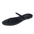 thumbnail image 2 of FAKKDUK Womens Beach Flip Flops Women's Slippers Comfortable Lightweight Summer Beach Quick-Dry Thong Flat Sandals Women's Outline Flip Flop Womens Summer Flip Flops, 9.5&Black, 2 of 3