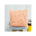 thumbnail image 2 of Super Soft Plush Square Throw Pillow Covers Home Decorative Bedroom Room Sofa Chair Car Cushion Case, 2 of 3