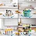 thumbnail image 2 of Organizador giratorio Lazy Susan YCLADEC, 29,2 cm, transparente, paquete de 4, 2 of 9