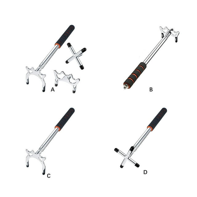 pitrice Cue Bridge Telescopic Design High Fork Billiards Holder Stainless Steel Pool Stick Adjustable Retractable Sporting Supplies Cross Fork