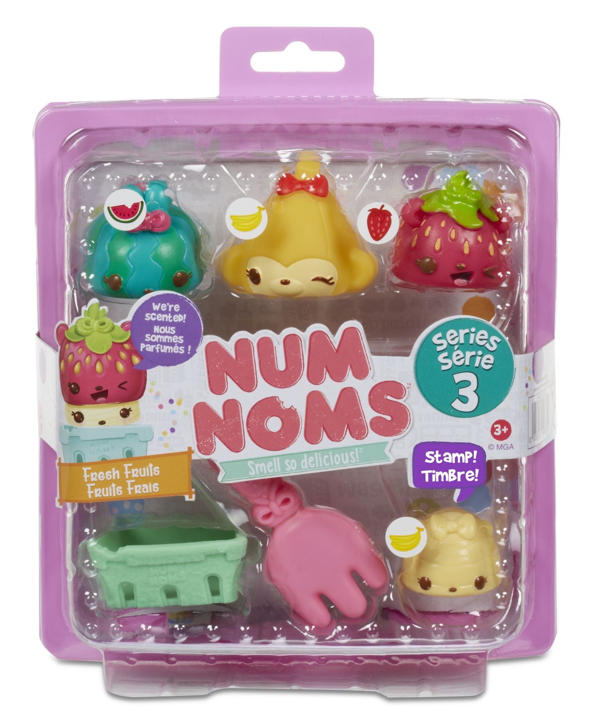 Lot initial Num Noms, série 3, fruits frais