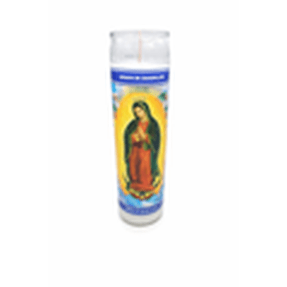 MagicLight Religious Candles 15 oz - Virgen De Guadalupe Prayer Candle
