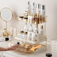 thumbnail image 3 of Organizador de Maquillaje con Cajones, Acrilicos Organizadores para Cosméticos Transparente Gran Capacidad, Caja de Almacenamiento para el Cuidado de la Piel, para Baño y Tocador, 3 of 7