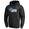 thumbnail image 2 of Men's Black Detroit Lions Lockup Pullover Hoodie, 2 of 3