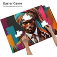 thumbnail image 3 of Jigsaw Puzzle For Adults 1000 Pieces African Black Man American Princes Formation Wooden Games Art Unique Gift Family Friend Home Decor Funny Wall Puzzles, 3 of 10