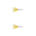 thumbnail image 2 of sweethay Tijeras antiguas con escala Manual de bricolaje Medición precisa Mango Colores brillantes multifuncionales 2 en 1 Tijeras Amarillo 2piezas, 2 of 6