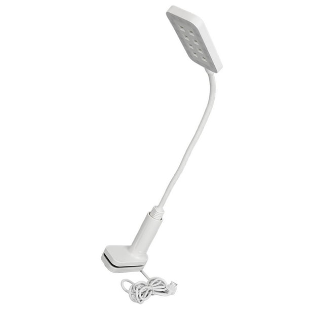 Lámpara De Uñas UV, Lámpara De Escritorio Para Decoración De Uñas, Abrazadera, Iluminación Portátil, Aplicación Multifuncional Para El Hogar