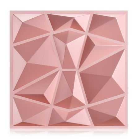 30 Pack Decorative 3D Wall Panels for Interior Wall Decor Living Room, 11.8"x11.8" Wall Art PVC Panels for Bedroom TV Background Gaming Room Decor