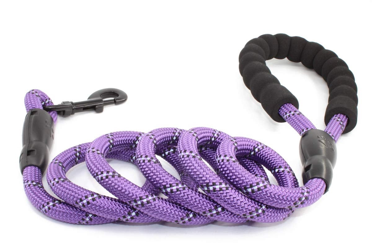 Strong Dog Rope Leash Large, Comfortable Handle Dog Leash Small, Heavy