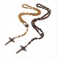 thumbnail image 1 of Collar de Rosario de Madera Hecho a Mano, Collares con Colgante CatóLico para Hombres y Mujeres, JoyeríA, OracióN Cristiana, Regalo Religioso, 1 of 7